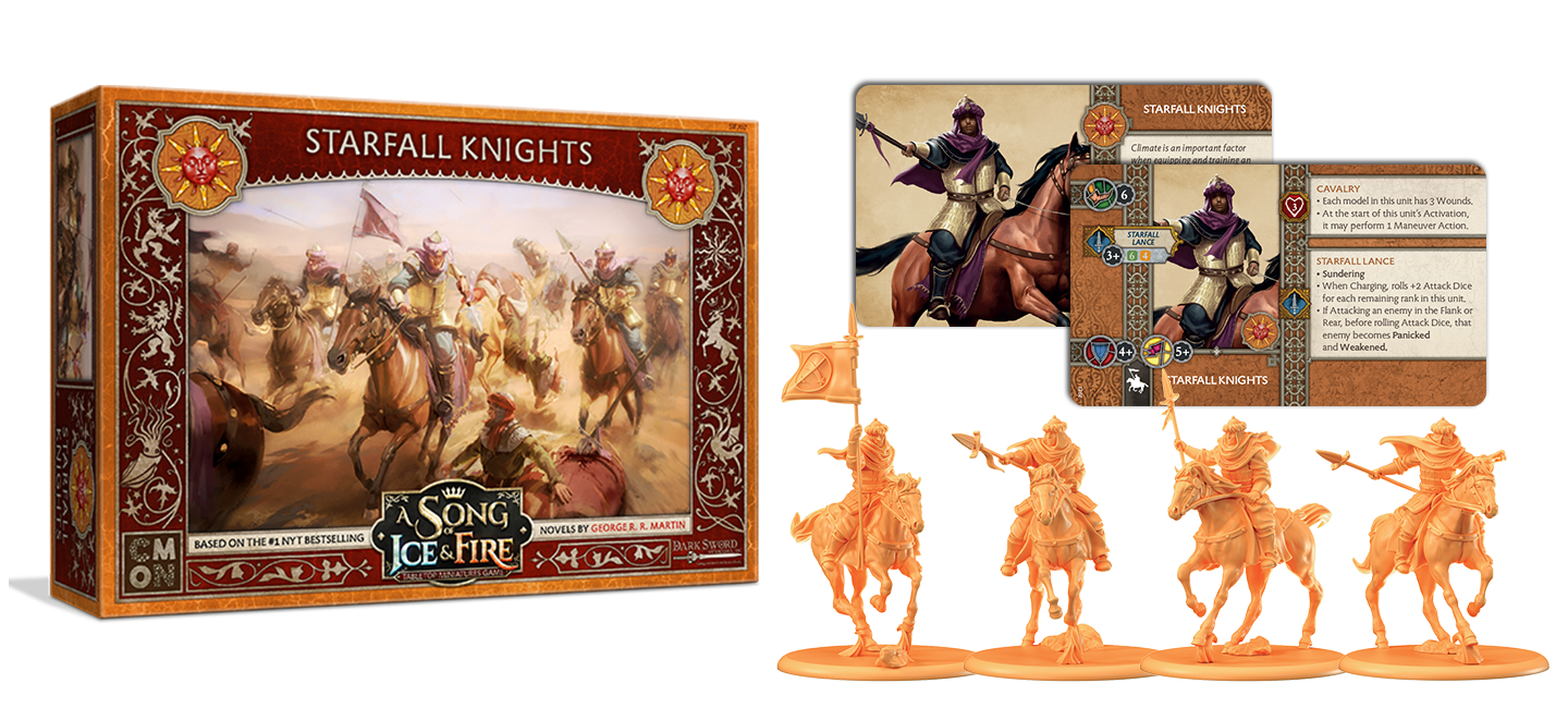 A Song of Ice and Fire : Tabletop Miniatures Game - Starfall Knights